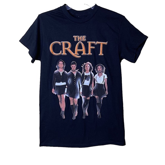 The Craft Black Graphic T-Shirt Tee Y2k Nwot Size Large - Picture 1 of 7